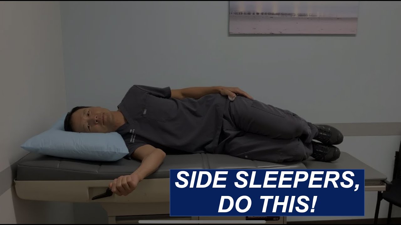 Side Sleepers:  How To Avoid Shoulder Pain