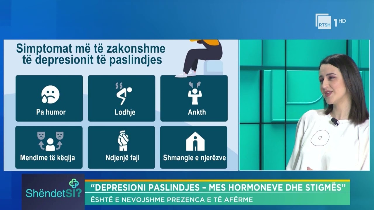 Depresioni paslindjes - mes hormoneve dhe stigmës | “ShëndetSi” në RTSH