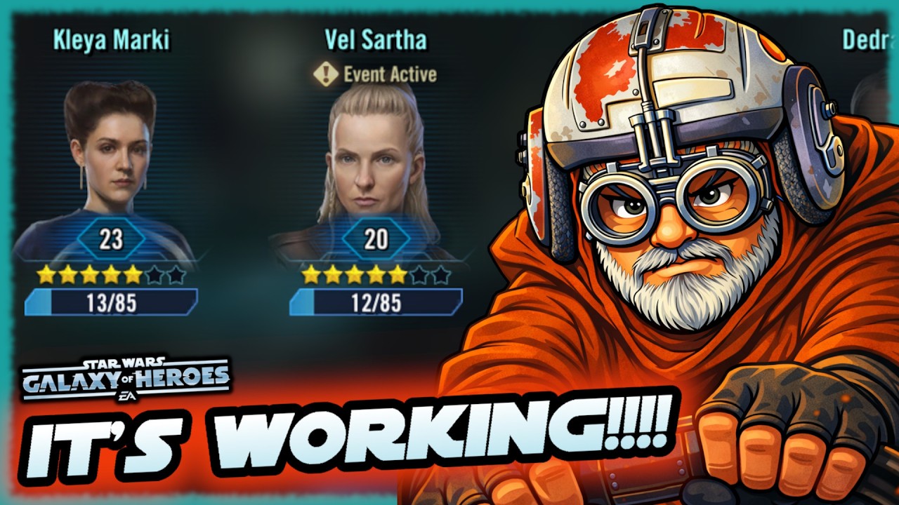 Capital Games Can't Stop Me!!!  The Experiment is Working!!!!!  Star Wars: Galaxy of Heroes