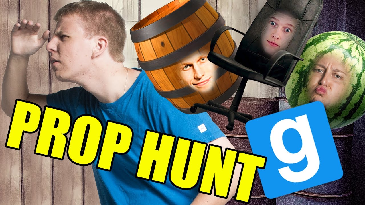 Piilosilla! w/ Roni Back & Miklu | GMod Prop Hunt