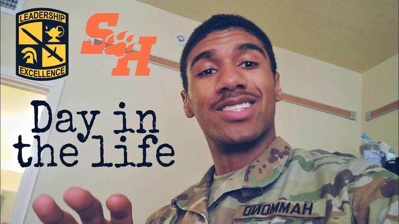 Day in the Life of an ROTC cadet (Shsu) | KC Vlogs