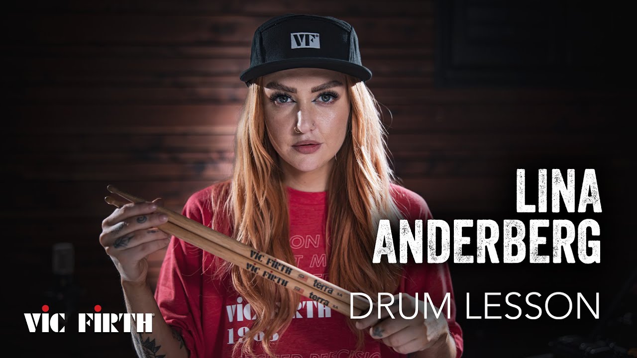 Lina  Anderberg | Vic Firth Drum Lesson