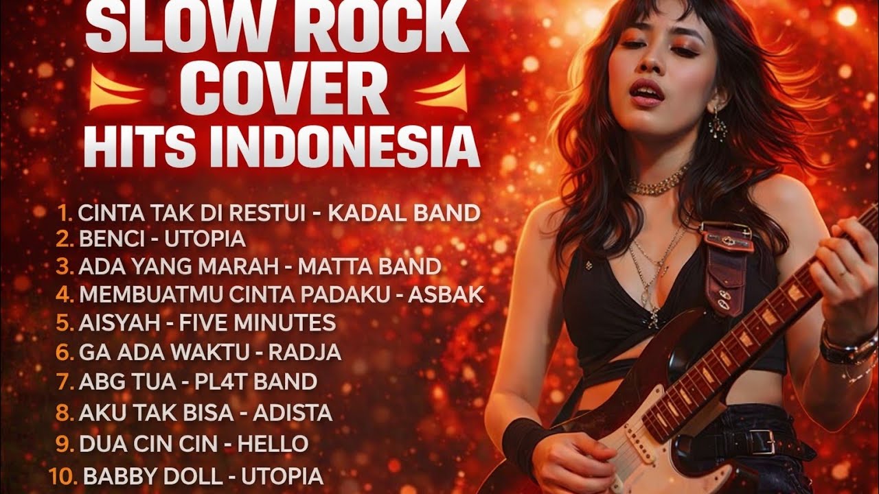 Kompilasi Slow Rock Indonesia Cover 🔥 Lagu Legendaris Bikin Merinding