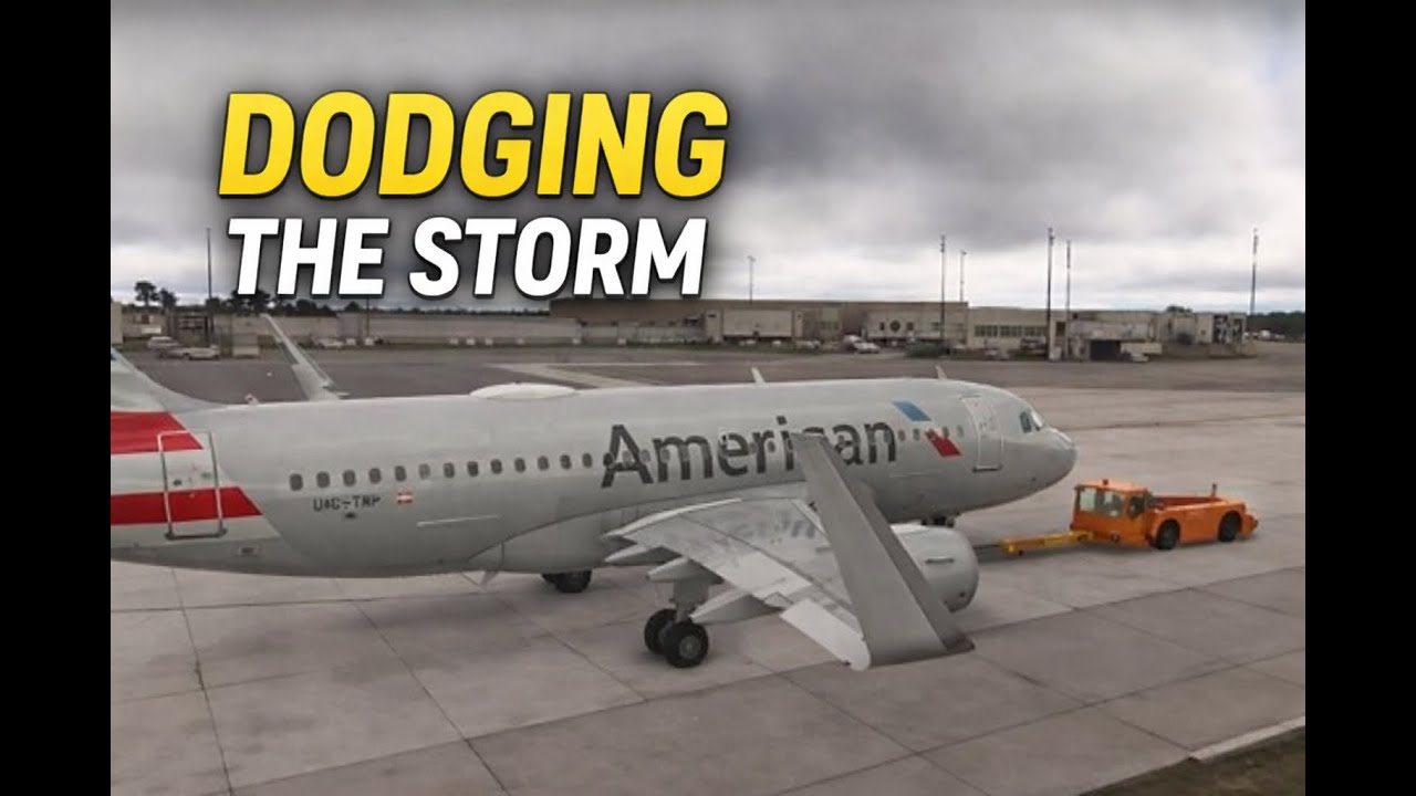 🛬 A319 Landing in KGPT (Gulfport) after winter storm Fern | Fenix | MSFS