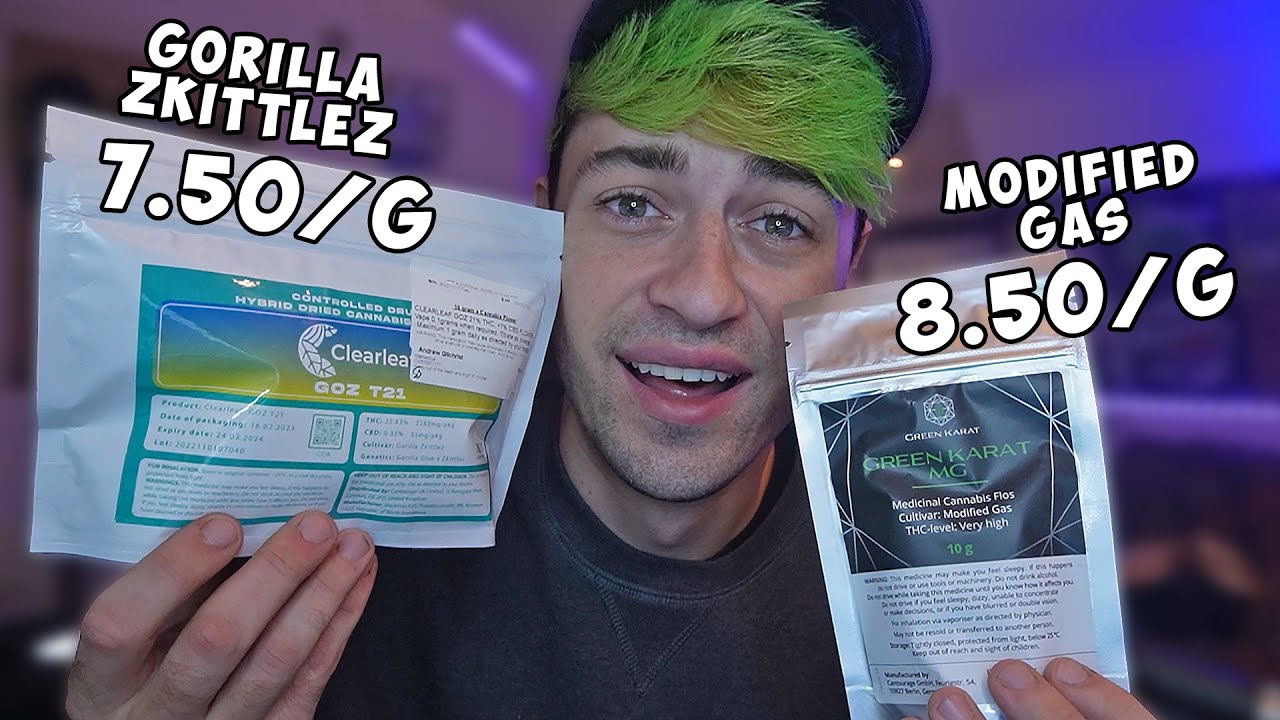 NEW UK MEDICAL BUD! Gorilla Zkittlez & Modified Gas