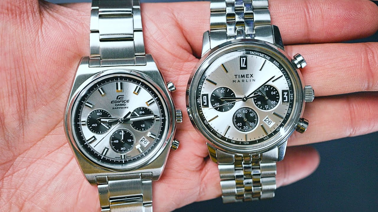 Best Panda Dial Watch | Casio Edifice vs Timex Marlin