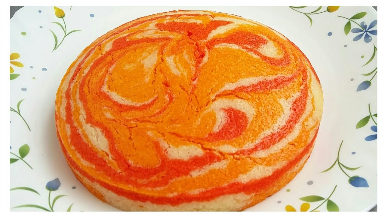 Colourful Butter Cake || Multi coloured sponge cake recipe with Easy technique ||