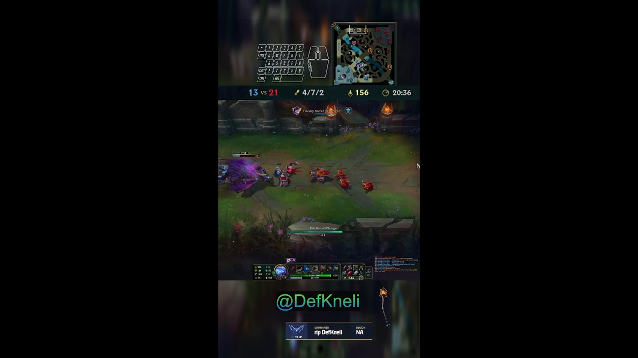 practicing new renekton tech / trying 2 work sundered