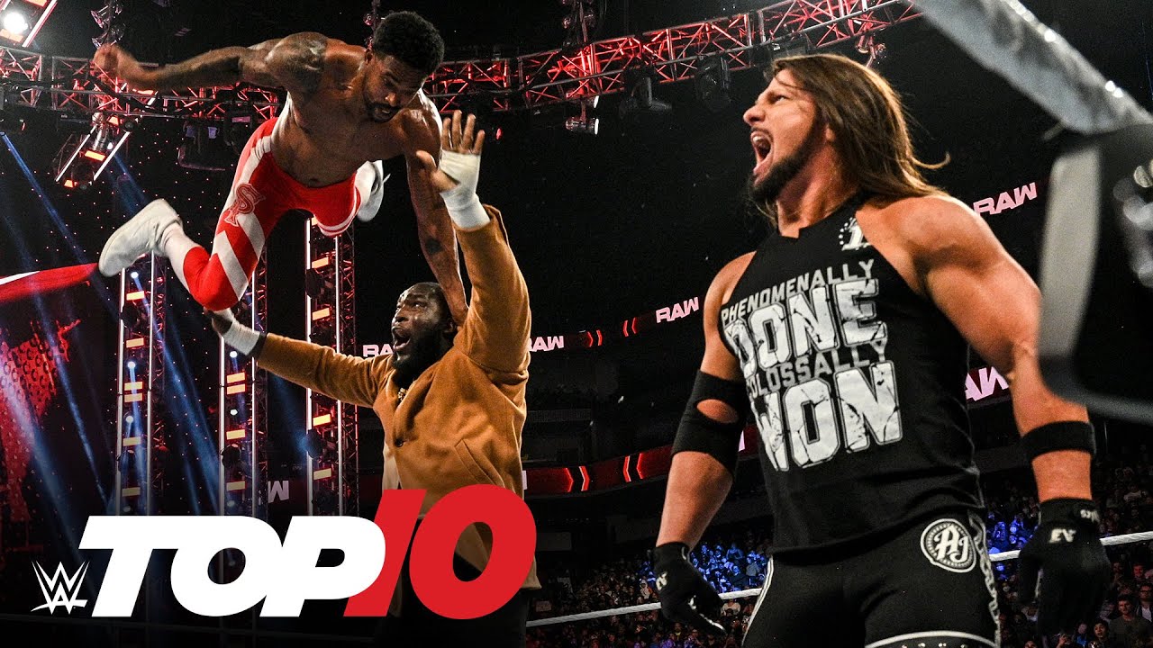 10 лучших моментов Raw: WWE Top 10, 18 октября 2021 г.