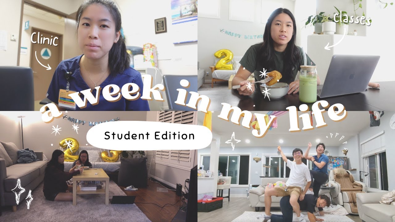 a week in my life as an acupuncture student