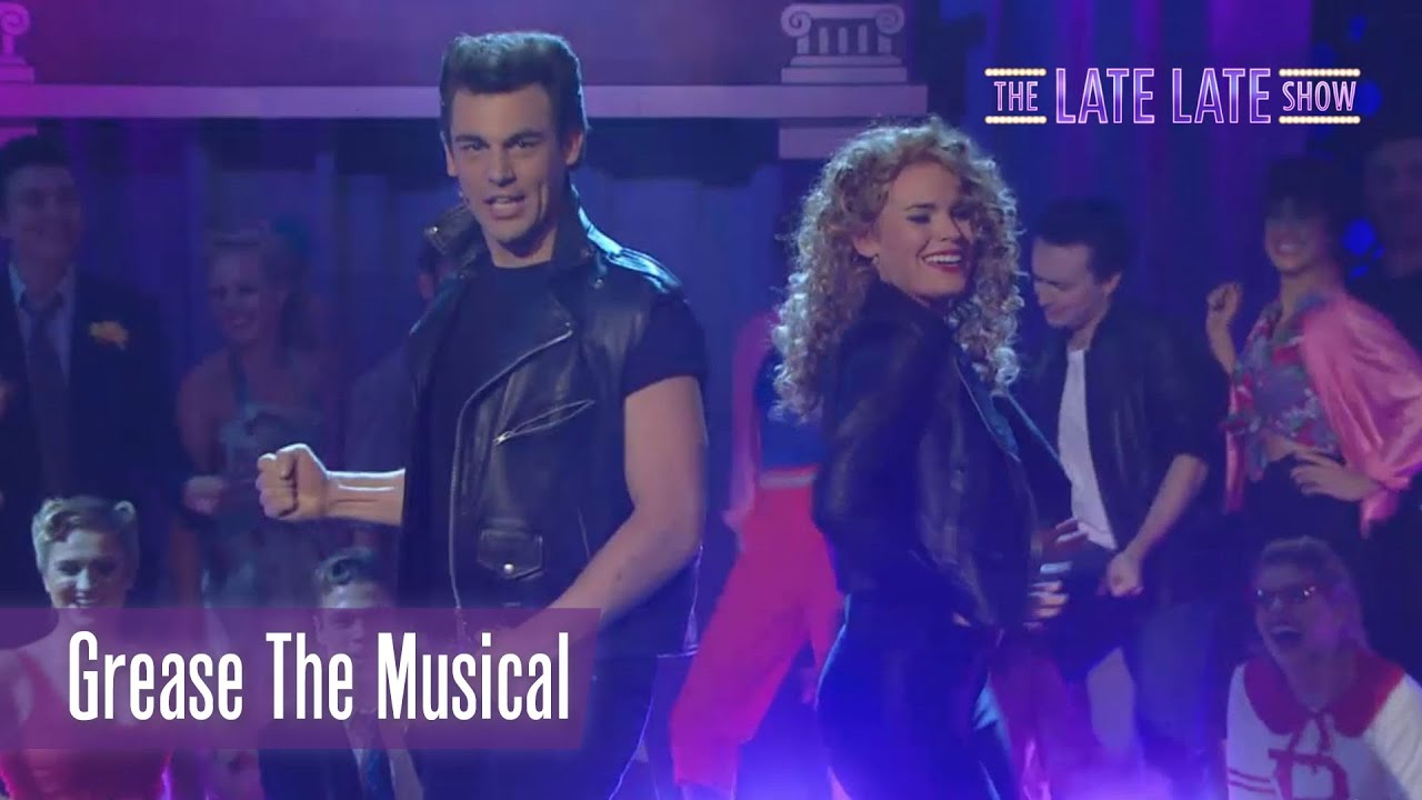 Grease The Musical performace | The Late Late Show