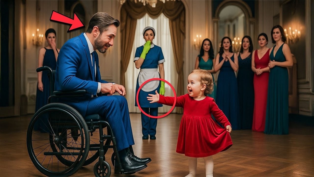 O MILIONÁRIO PARALISADO FOI RECUSADO POR TODAS… ATÉ QUE A BEBÊ DA FAXINEIRA FEZ O IMPENSÁVEL