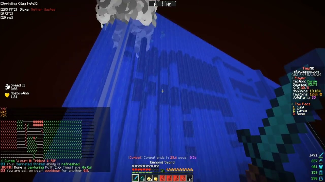 YayMC | Defending our base from FTop #1