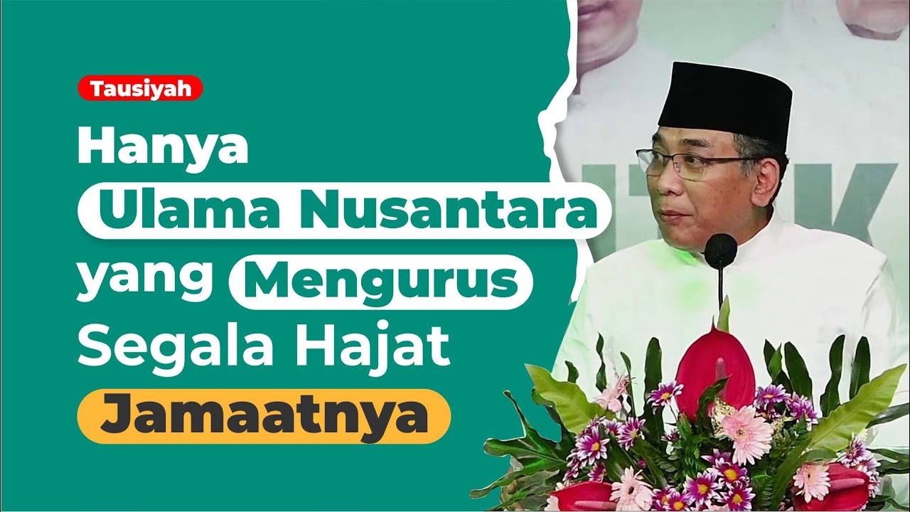 Gus Yahya Singgung Perbedaan Ulama Nusantara dengan Ulama Luar Negeri