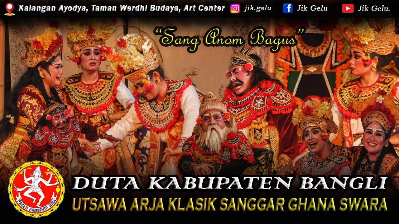 FULL!! Arja Klasik Komunitas Ghana Swara, Duta Kab. Bangli PKB 2023