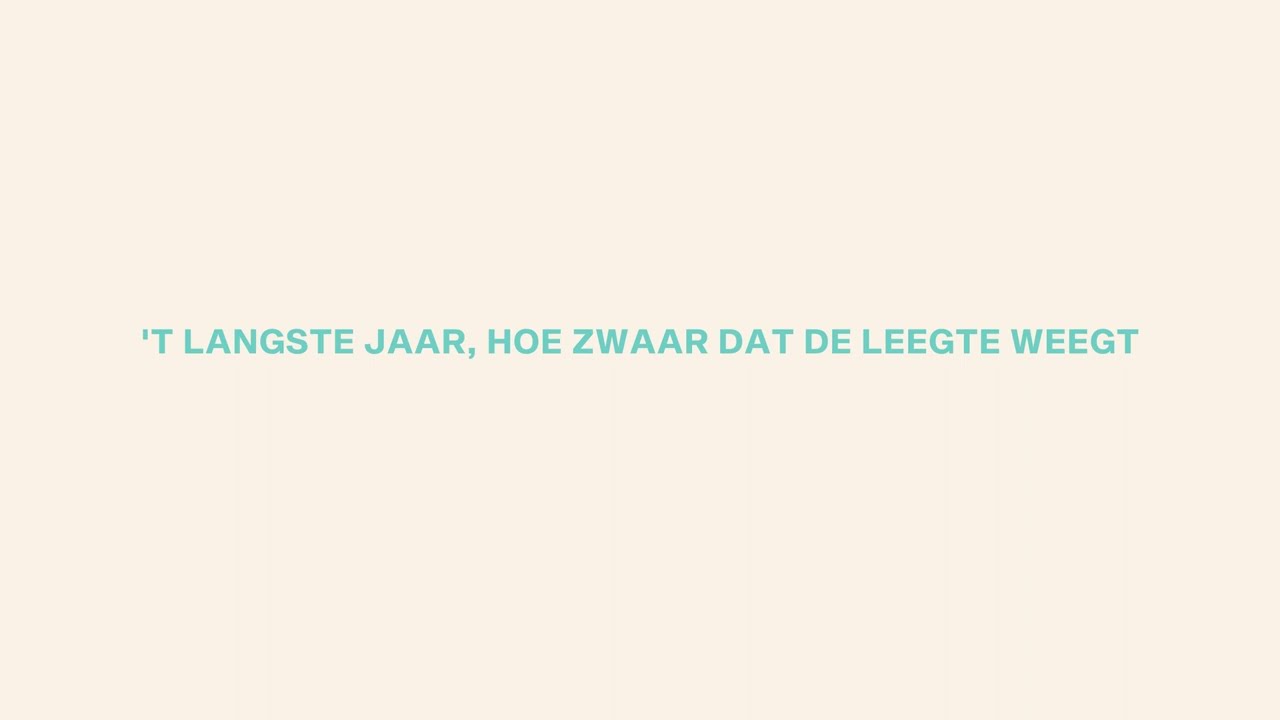 Het Zesde Metaal - Het Langste Jaar (lyric video)