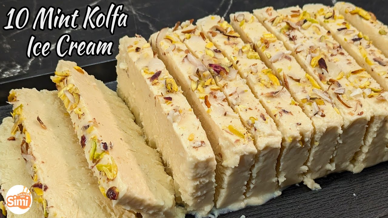 Kulfa Ice Cream Recipe | Bread Malai Kulfi I Malai Kulfi Recipe | Multani Kulfi