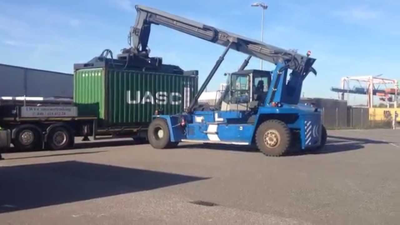 vendita carrelli da container richstaker Kalmar DRF100-54S6 www.used-reachstacker.eu