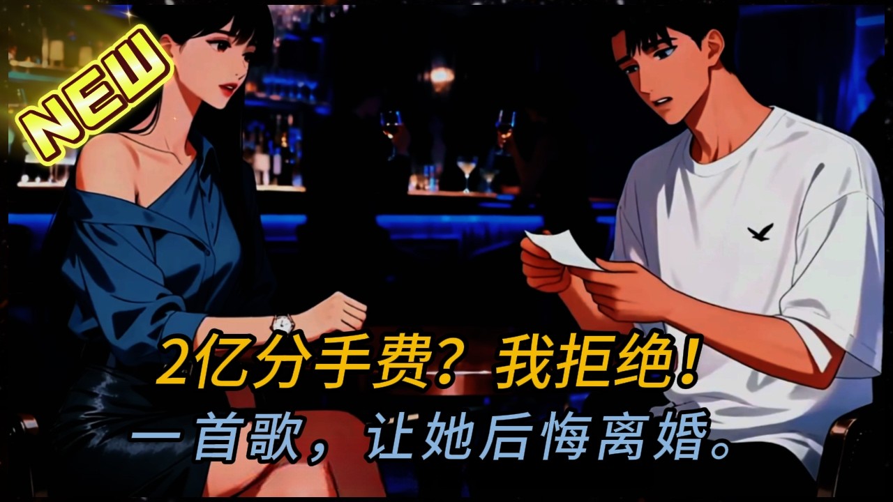 前妻是歌壇天后，給我2億分手費封口！我當眾拒絕，一首歌讓她後悔痛哭！全場富豪起立灑錢#comics #穿越 #小说 #小说推荐 #動漫 #音楽 #情感 #love #novel #逆袭