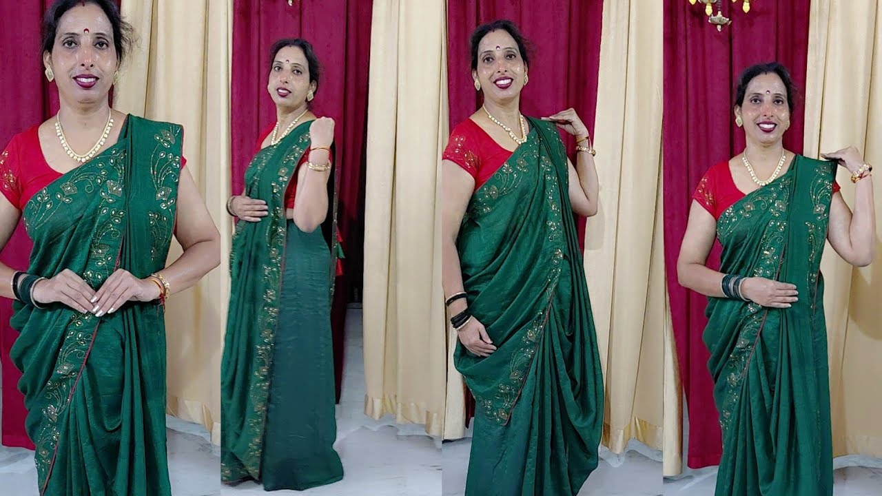 How to wear saree#2025#Dashy kitty cheers 
