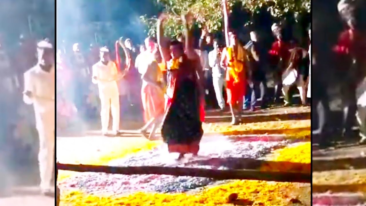 काळुबाई मांढरादेवी अग्नि यात्रा
