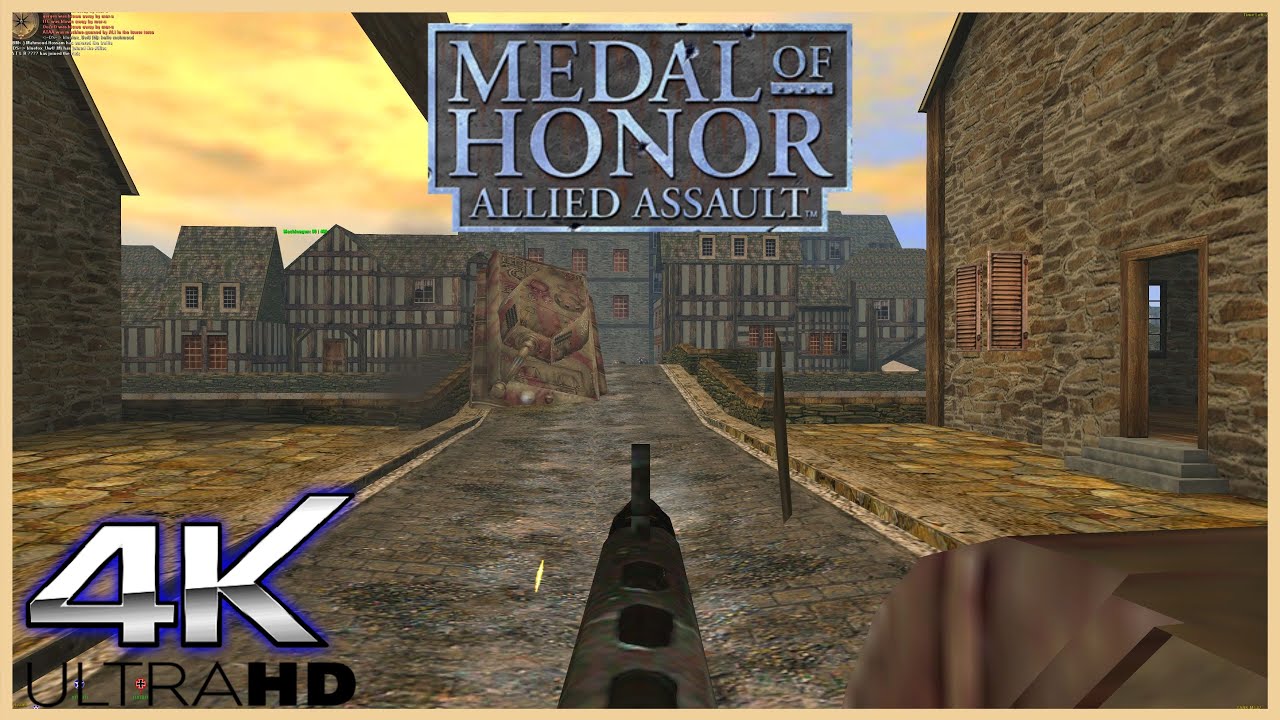 Medal of Honor Allied Assault Multiplayer 2020 Base Assault 4K