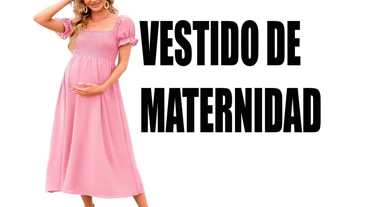 vestido de maternidad, embarazadas, molde unica para varias tallas