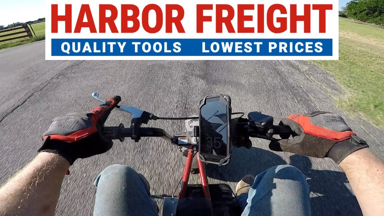 Harbor Freight Predator 212 Hemi Engine Top Speed Test