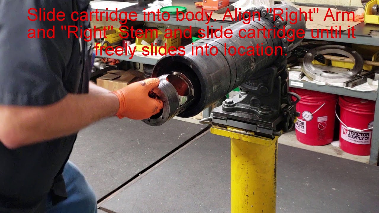 Canrig Cartridge Installation