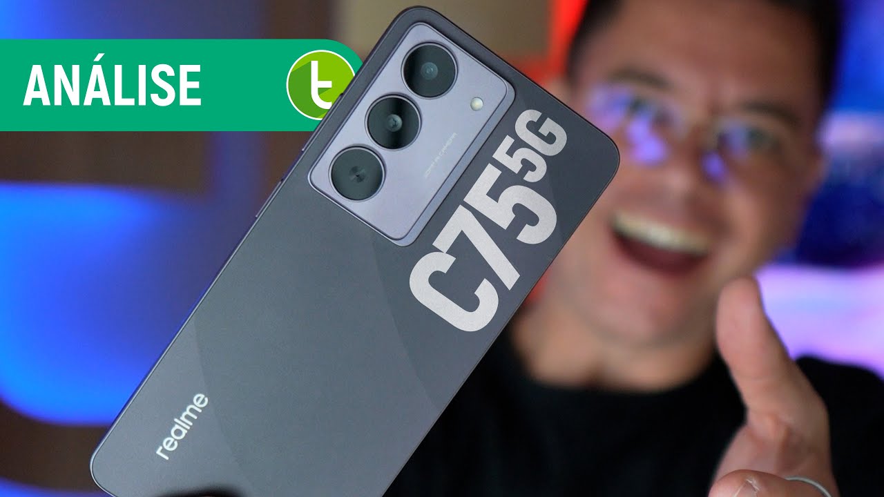 REALME C75: celular 5G que aposta em RESISTÊNCIA e LONGA BATERIA | Análise / Review