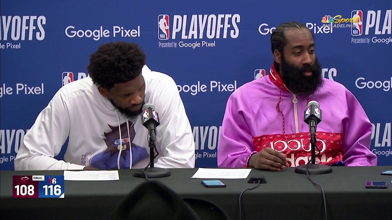 James Harden and the Sixers Game 4 reaction | Sixers Postgame Live