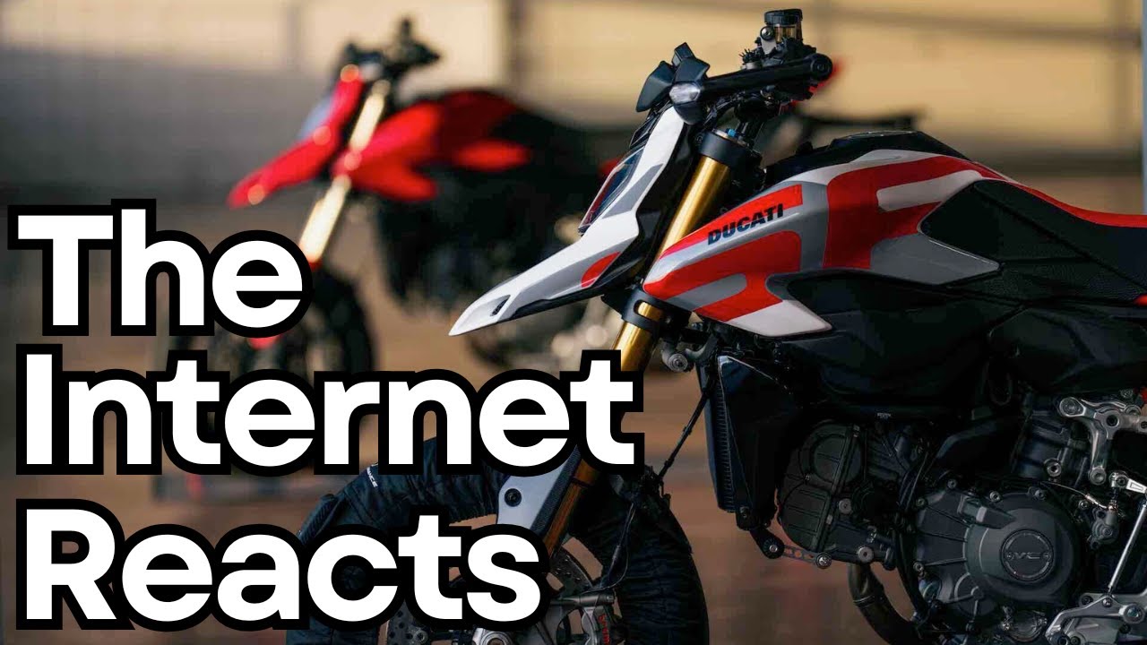 Новый Ducati Hypermotard V2: мотоцикл, который разделил Интернет