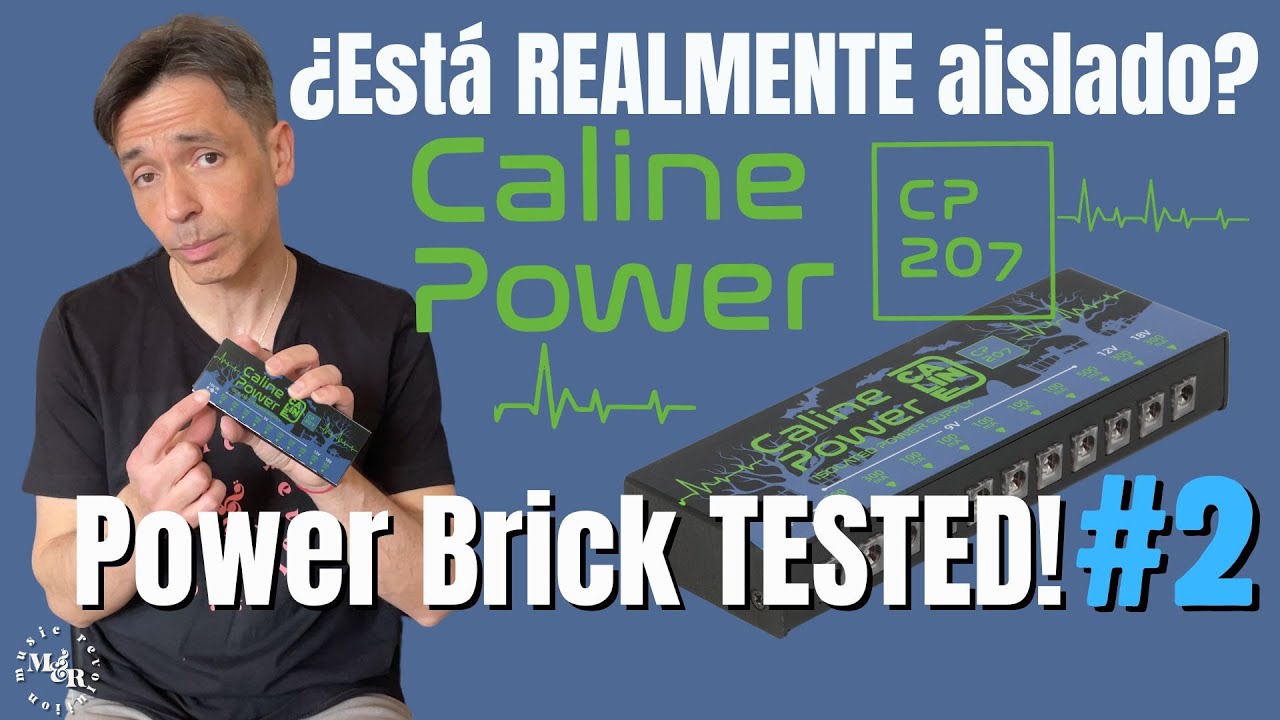CALINE CP 207 Power Brick – ¿Están REALMENTE aisladas las 10 salidas? ¡Lo pusimos a prueba!