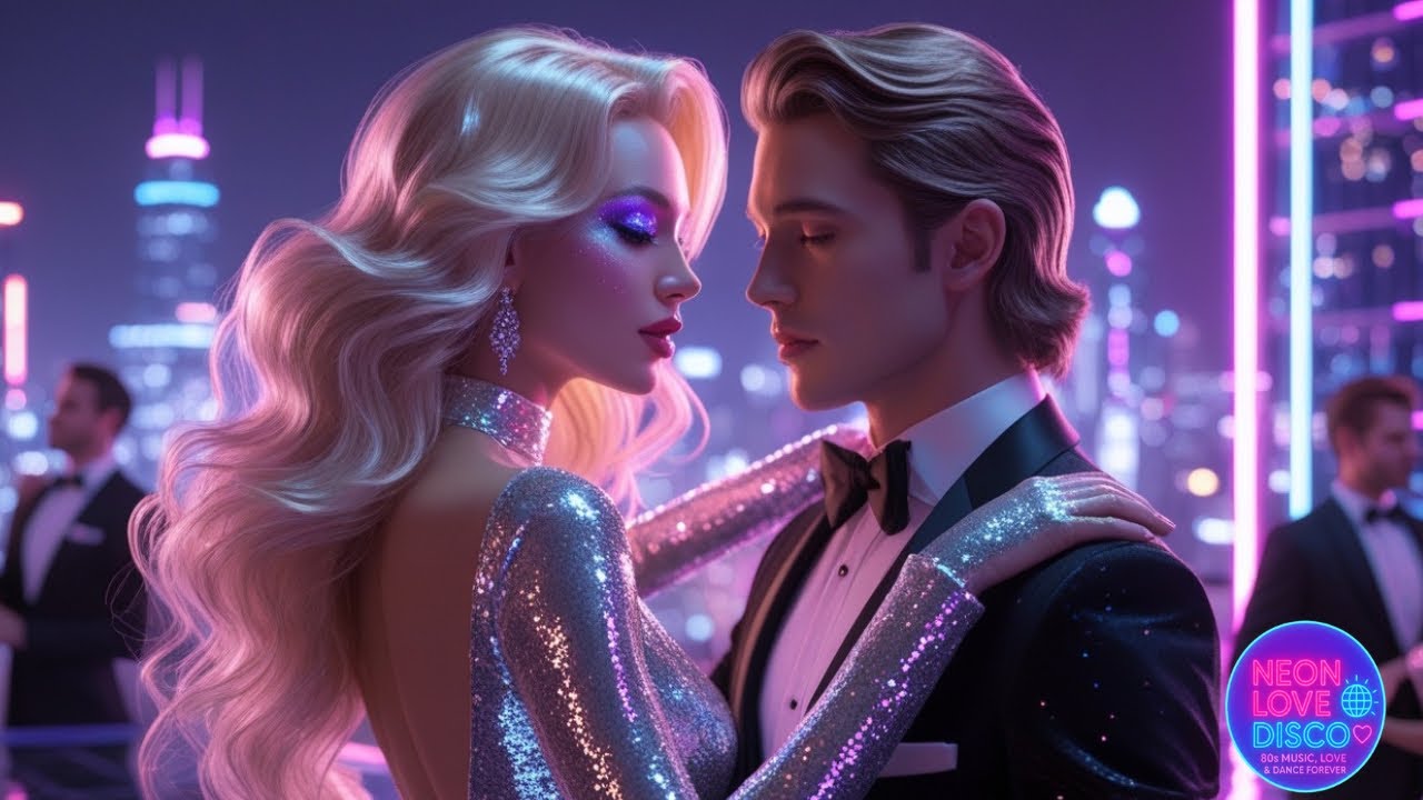 80s Synthpop & Italo Disco Mix 💜 Romantic Neon Love Disco | Retro Dance Party