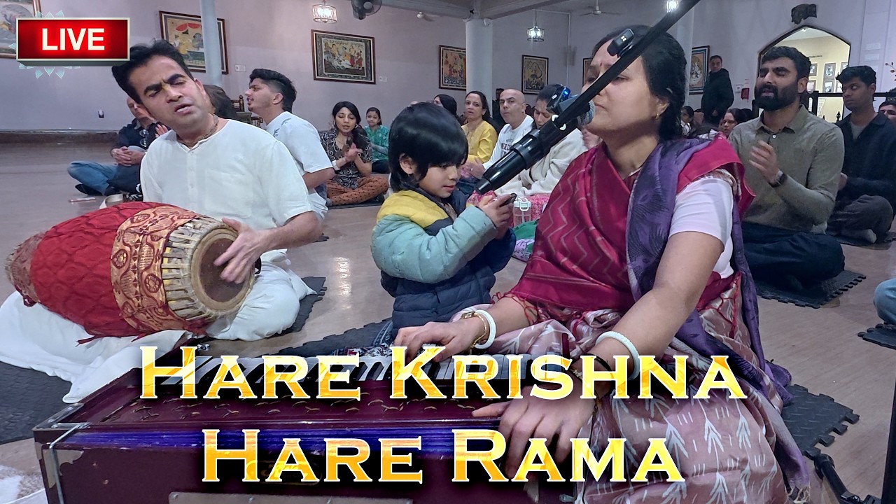 Iskcon Toronto HARE KRISHNA HARINAM SANKIRTAN  Session by NandaKisori Devi Dasi