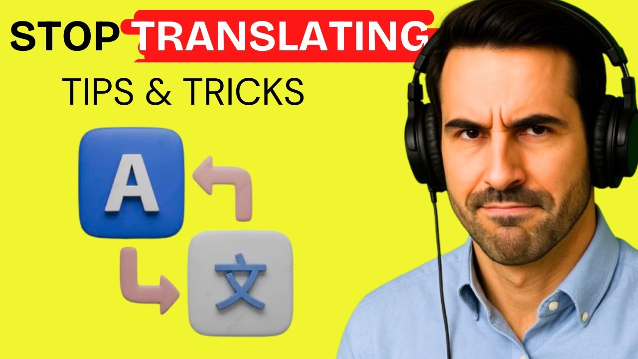 Stop Translating Everything || Think in English Naturally🔥Shadowing Practice for Beginners A1-A2 ✅️