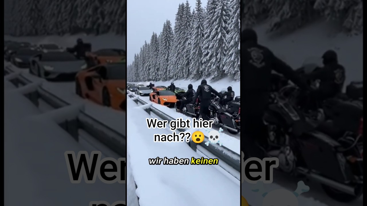 Das gibt VIEL &Auml;rger! wenn man sich mit Bikern anlegt😲💪#shorts #motorcycle