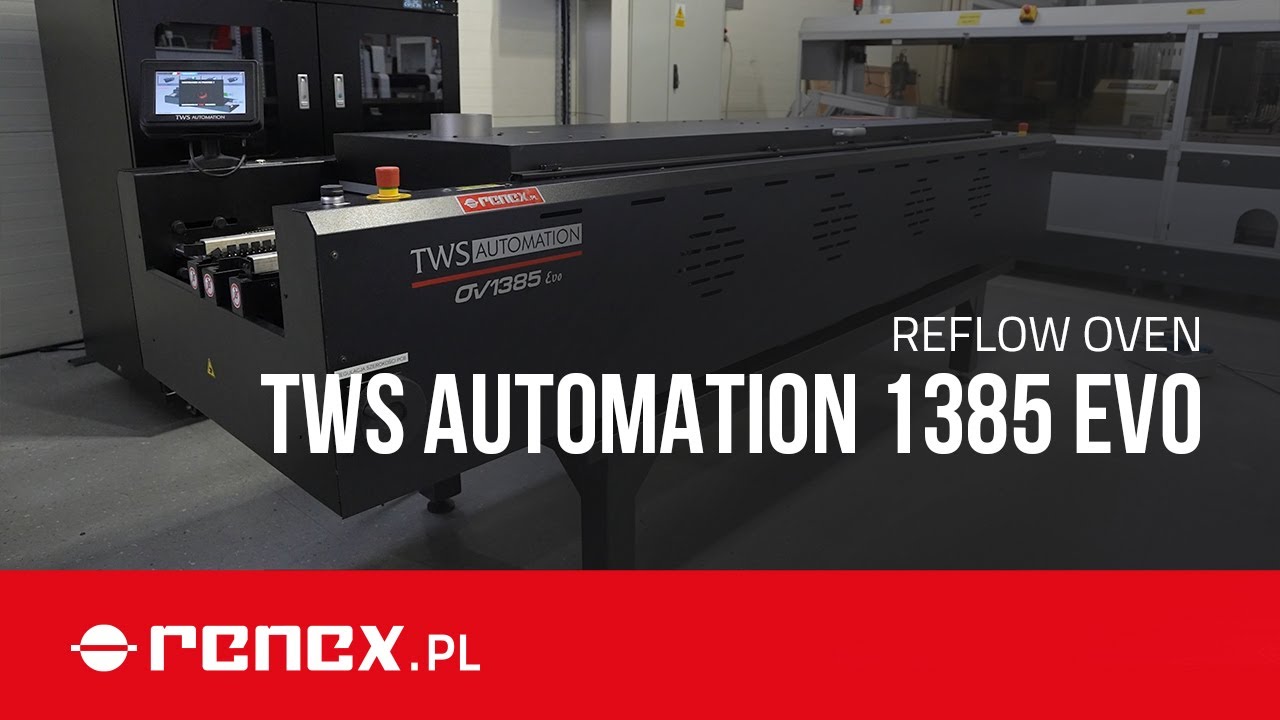 TWS 1385 EVO Reflow Oven: Features