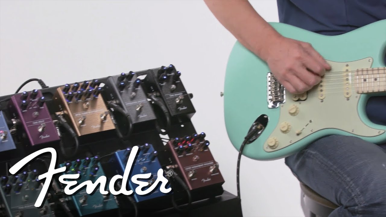 Знакомство с новейшими педалями эффектов Fender | Педали эффектов | Fender