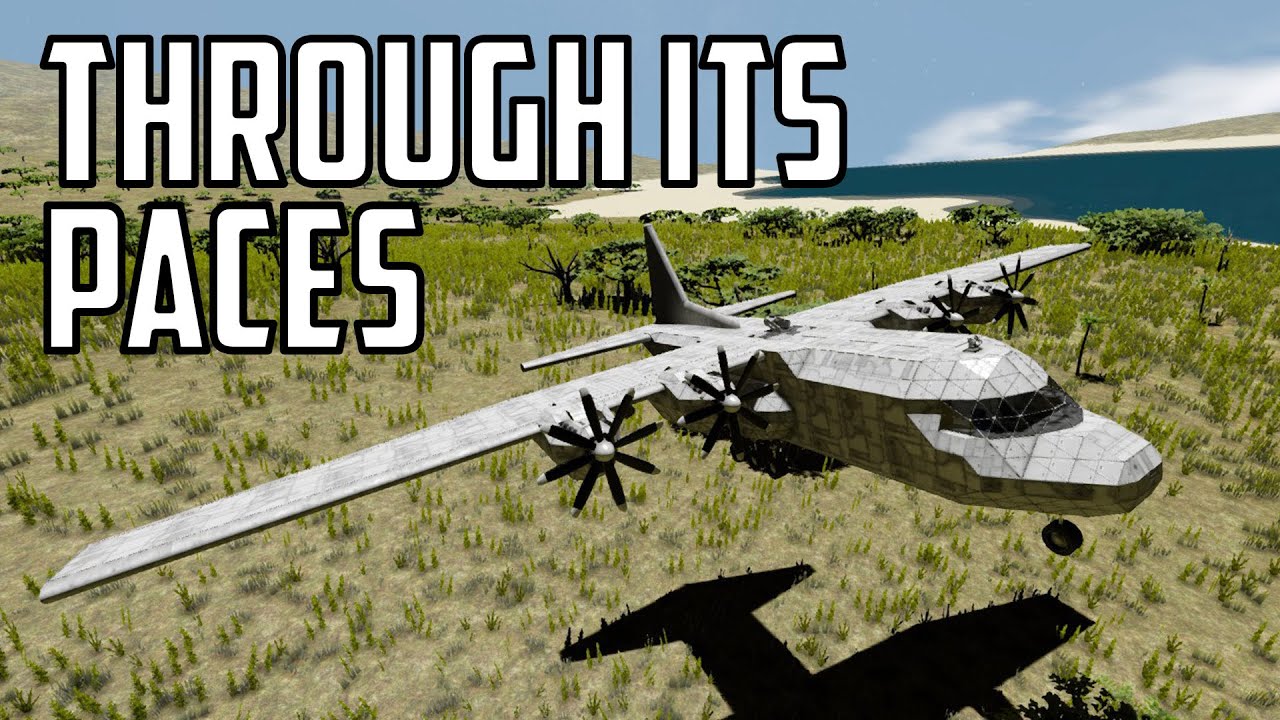 Space Engineers - S4E28 'Putting The C-130 Through Its Paces'