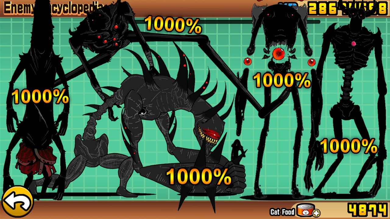 The Battle Cats - Enemies at 1000% (Part 16) Black Nekoluga
