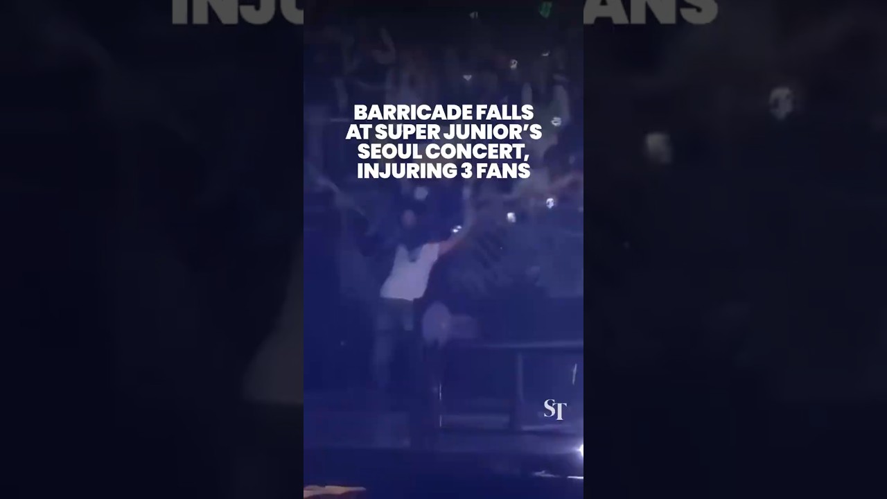 3 Super Junior fans injured after safety barricade falls during Seoul concert