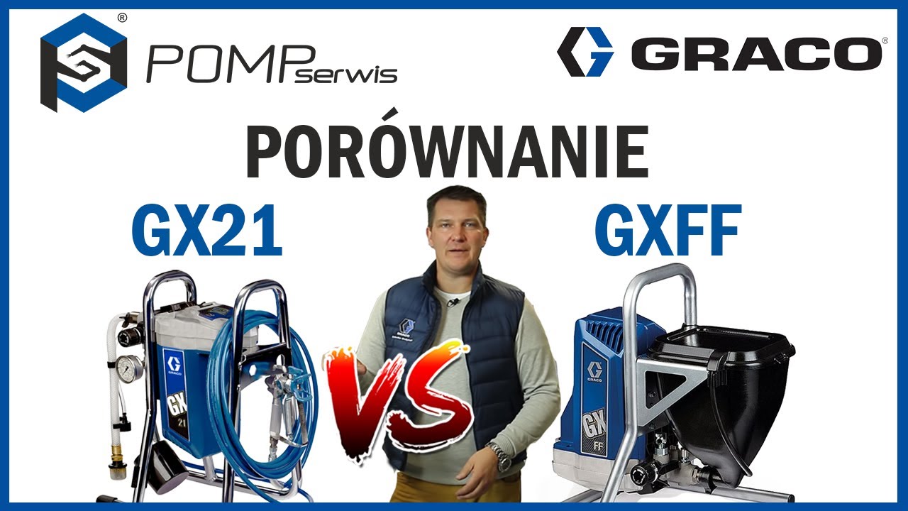 Graco GX21 vs GXFF - Podobieństwa i r&oacute;żnice