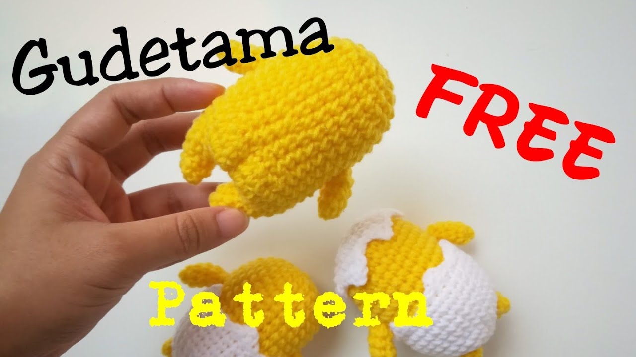 -Amigurumi-สอนถักโครเชต์ I Nude Gudetama
