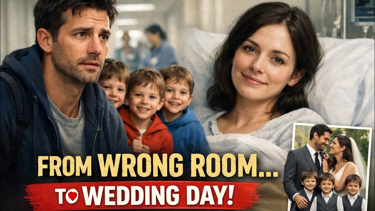 Single dad chased triplets into wrong hospital room—met a dying woman and married her a year later