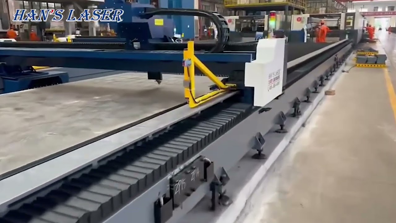 Extra-Large Linear-Guide Laser Cutting System at Customer Site
