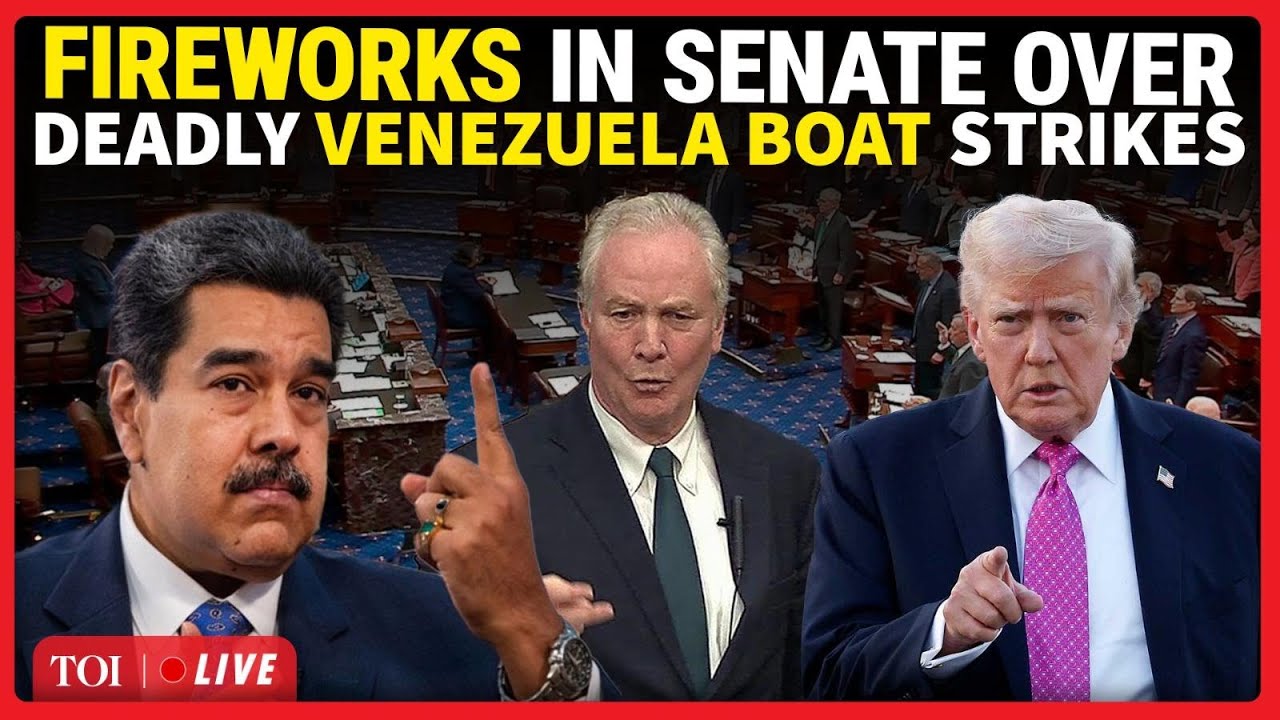 US Senate Clash | 'SURVIVORS MURDERED': Trump, Hegseth Attacked Over Venezuela Boat Strikes