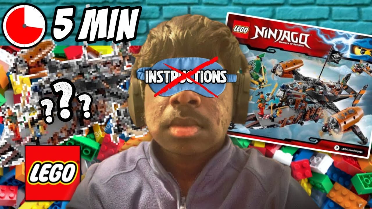 Можно ли собрать наборы Ninjago без инструкций?