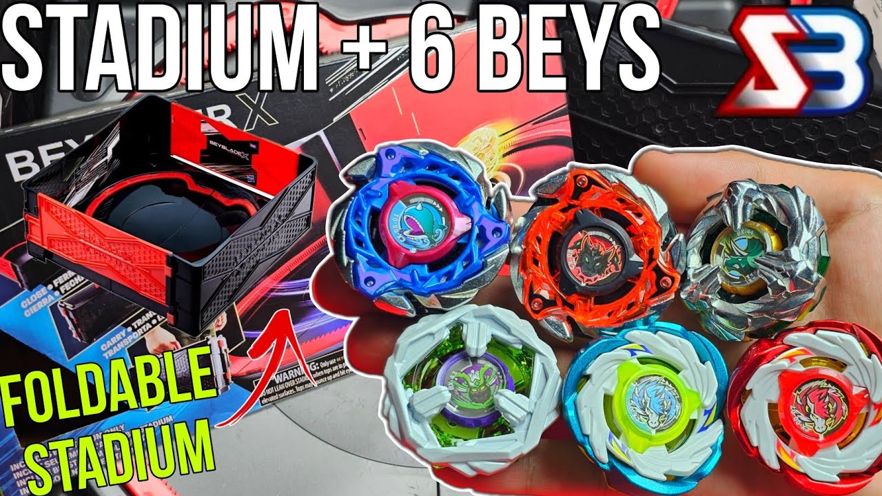 ЛУЧШИЙ НАБОР ВСЕХ ВРЕМЕН! Обзор поддельных SB Brand Beyblade X Beys + Stadium