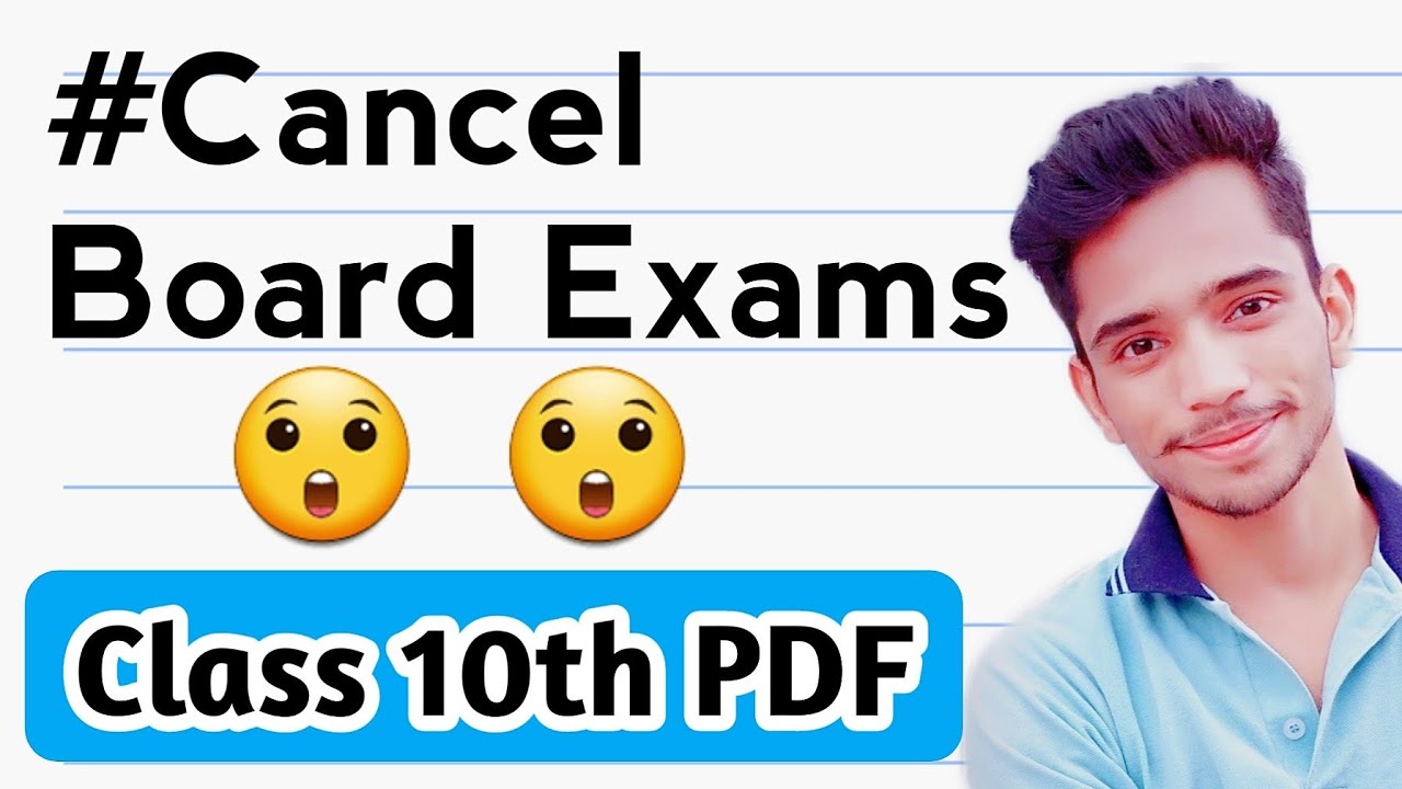 Important Video For Class 10th | Cancel Board Exams 2021 ? | class 10 Science Maths Notes PDF
